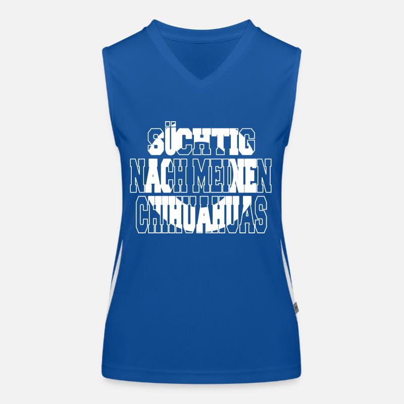 geburtstagsgeschenkidee hunderasse statement Funktionelles Kontrast-Tank Top für Frauen