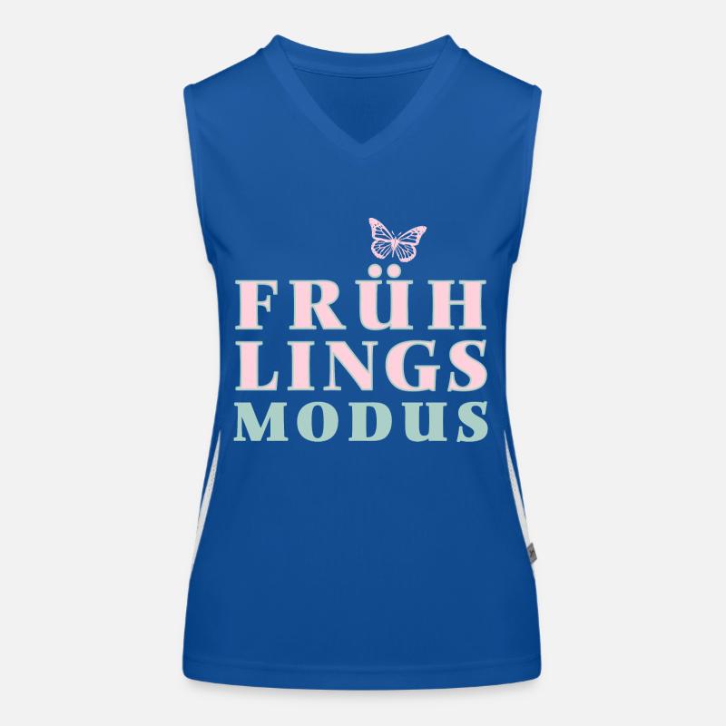 Spring Mode - Spring is here! Women's Functional Contrast Tank Top