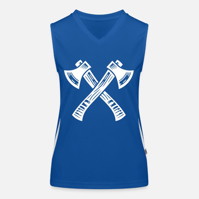Crossed Axe Women's Functional Contrast Tank Top