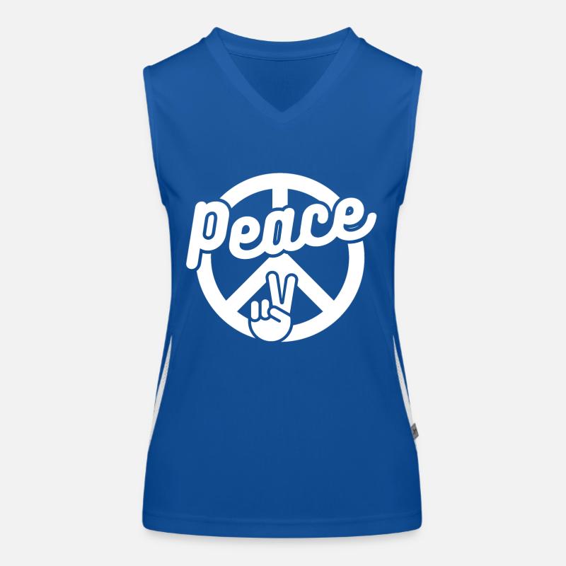 FRIEDE Funktionelles Kontrast-Tank Top für Frauen