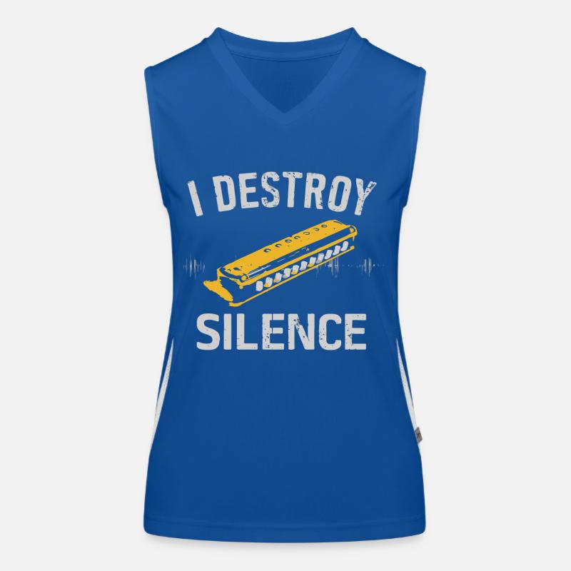 Keytar Keyboard Geschenk Funktionelles Kontrast-Tank Top für Frauen