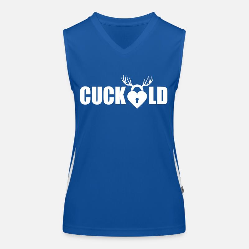 Cuckold Women's Functional Contrast Tank Top