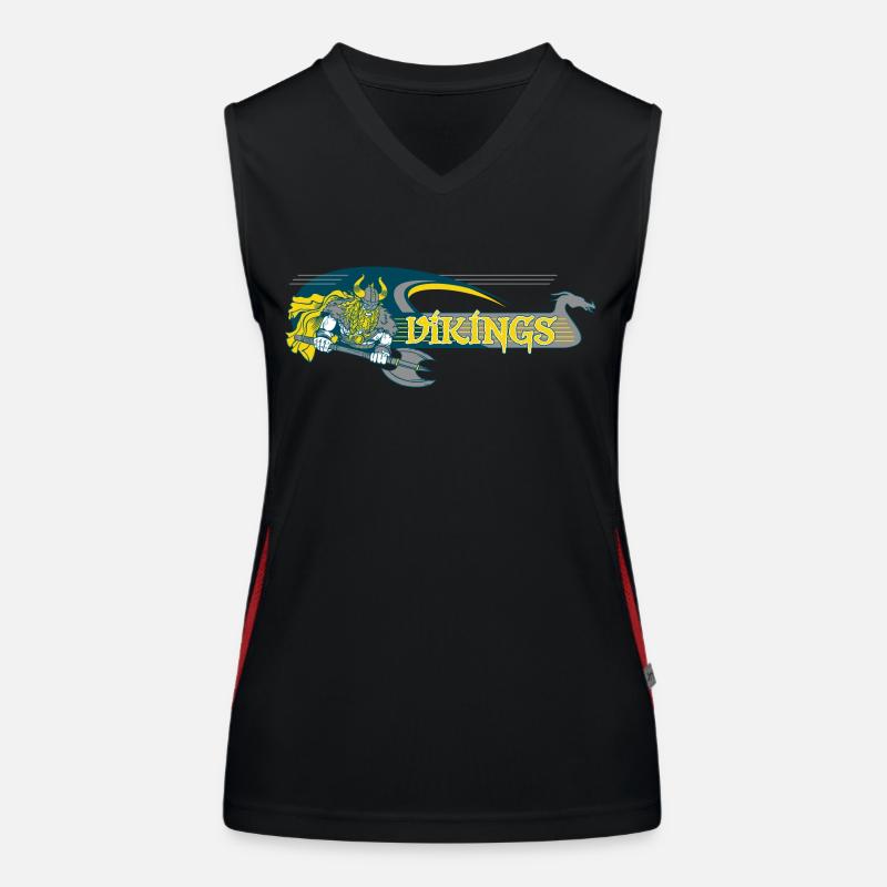 Wikinger Funktionelles Kontrast-Tank Top für Frauen