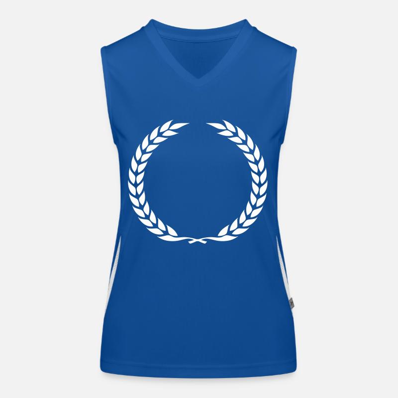 lorbeerkranz kranz Funktionelles Kontrast-Tank Top für Frauen