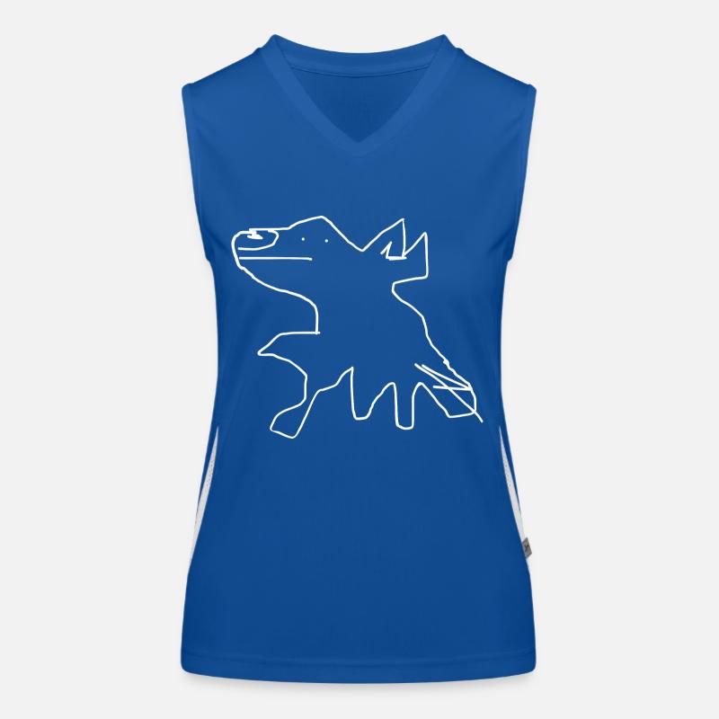 Dog Women's Functional Contrast Tank Top