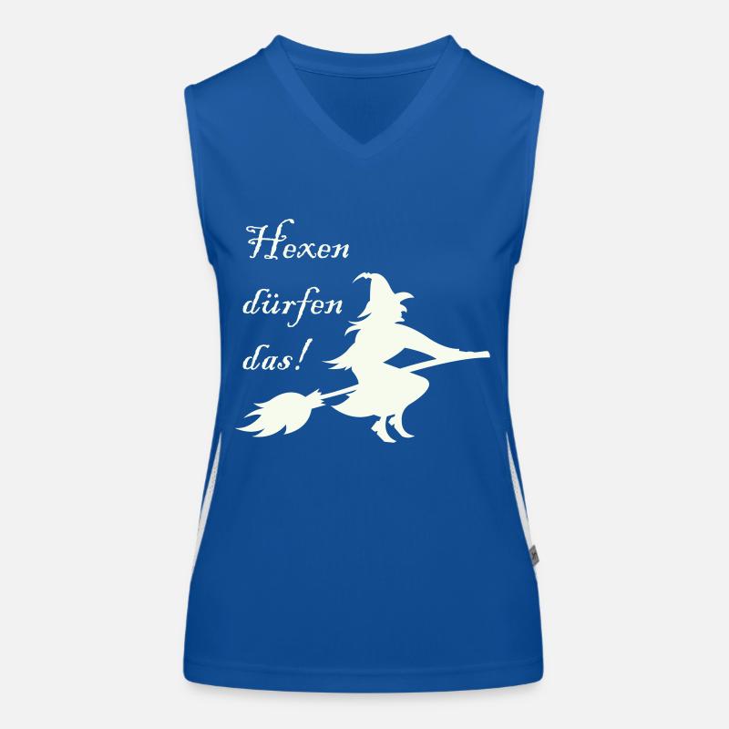Witches are allowed to do that Women's Functional Contrast Tank Top