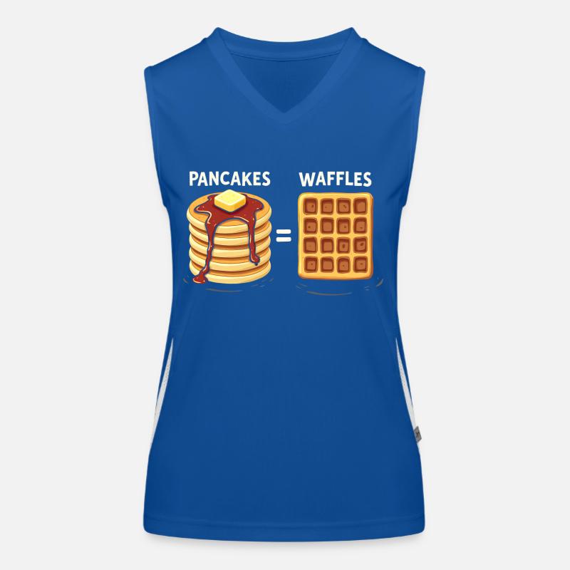 Pancakes and waffles Women's Functional Contrast Tank Top