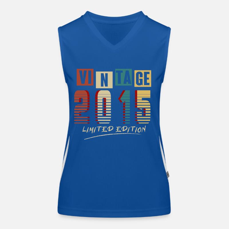 Vintage 2015: Limited Edition - 10th Anniversary. Women's Functional Contrast Tank Top