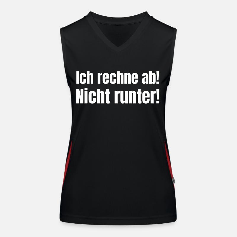 I'll bill! Don't get down! Women's Functional Contrast Tank Top