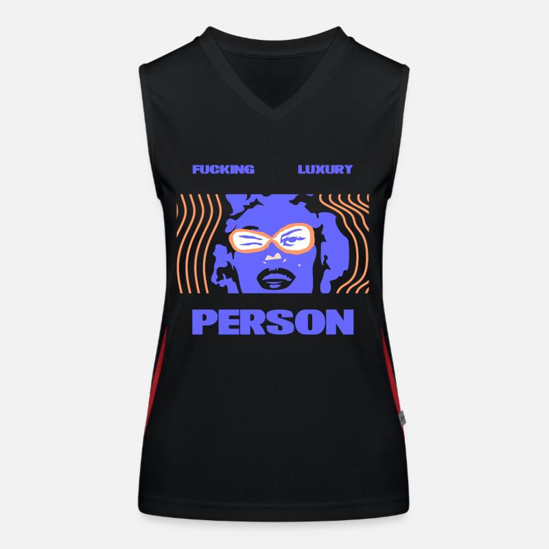 Fucking Luxury Person Women's Functional Contrast Tank Top