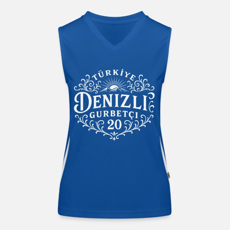 Denizli Funktionelles Kontrast-Tank Top für Frauen