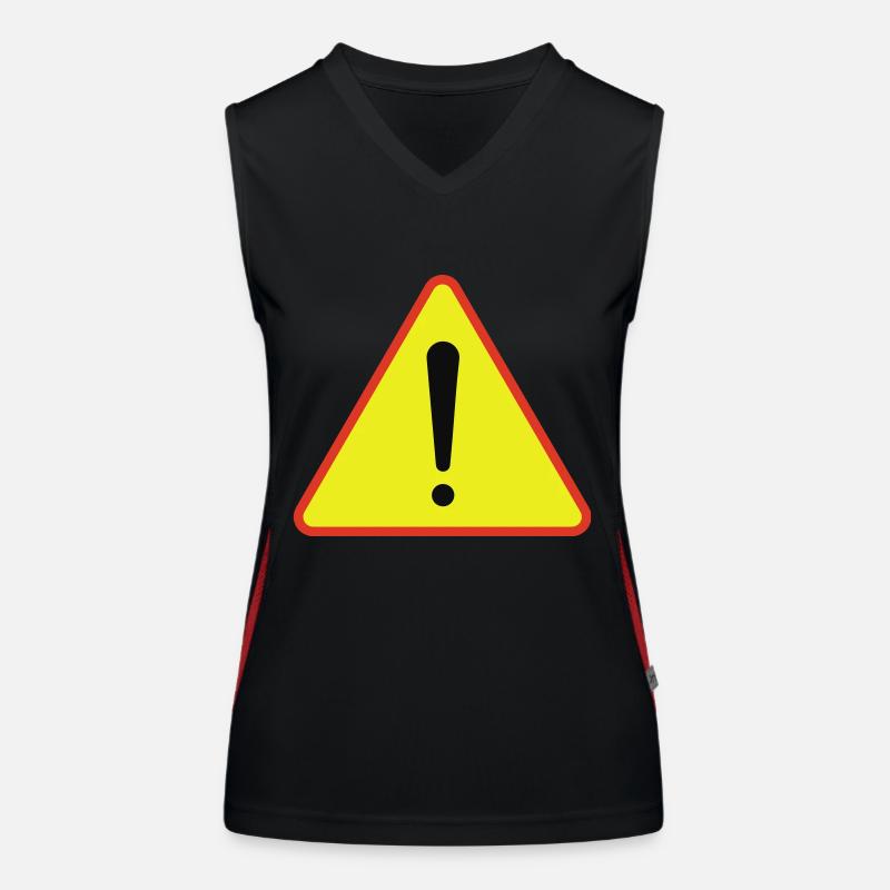 Triangle Débardeur respirant contrasté Femme