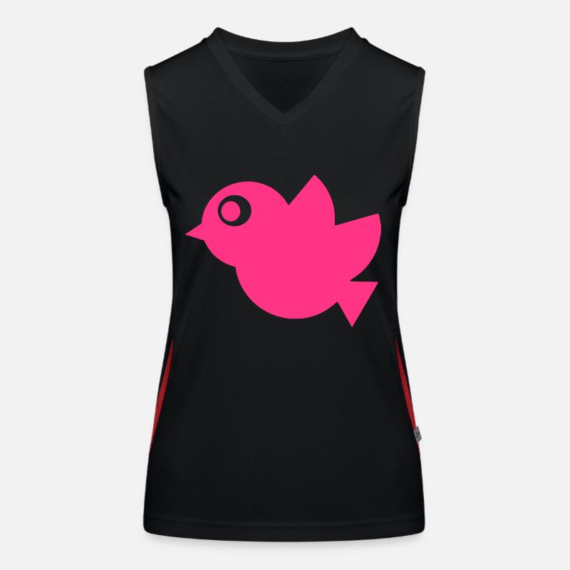 Vogel Débardeur respirant contrasté Femme