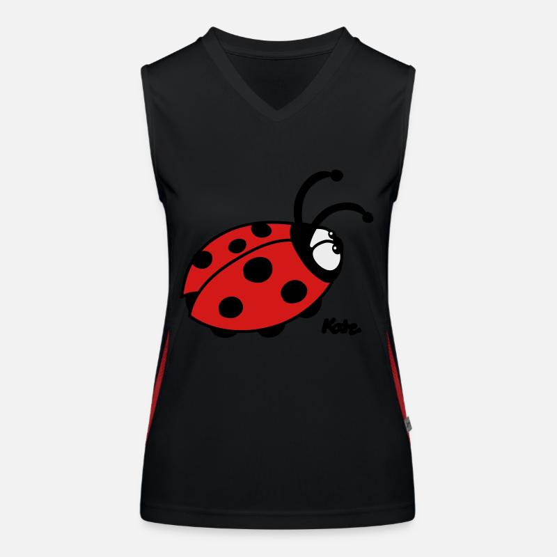 Marienkäfer (c) Women's Functional Contrast Tank Top