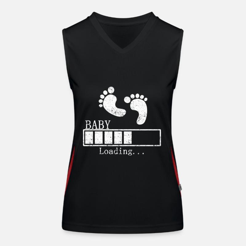 pregnancy Women's Functional Contrast Tank Top