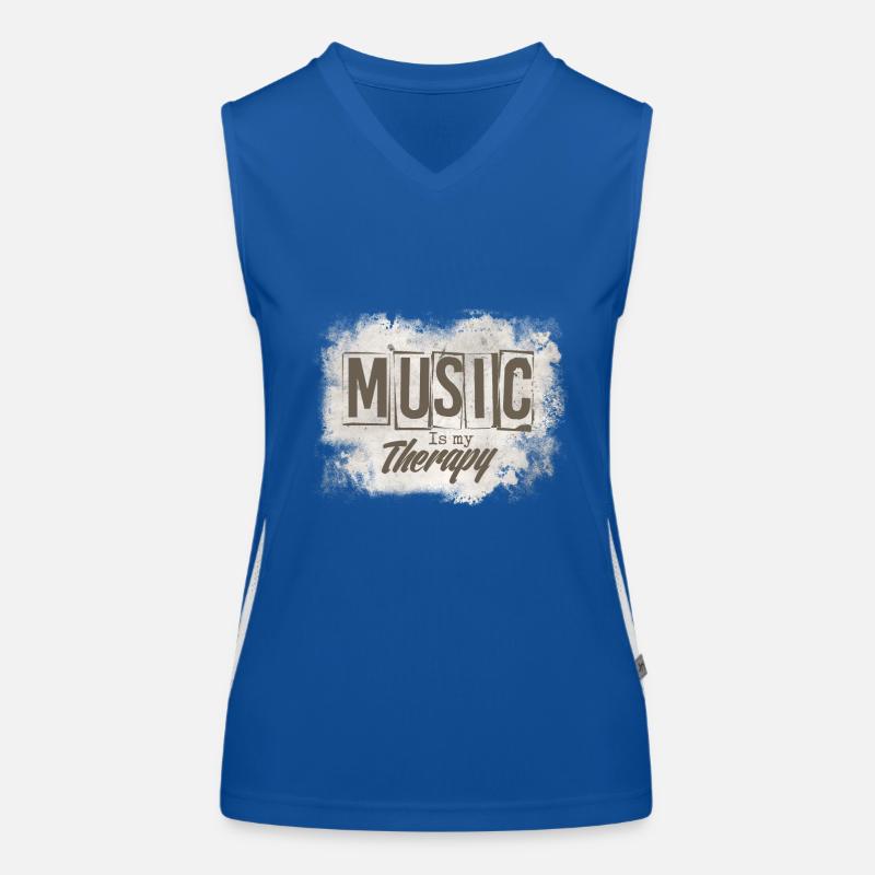 musique Débardeur respirant contrasté Femme
