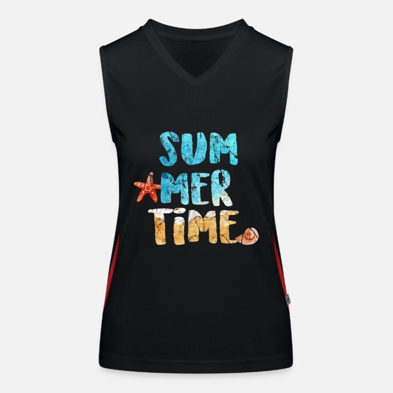 vacation Women's Functional Contrast Tank Top