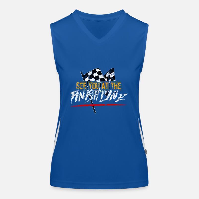automobile Women's Functional Contrast Tank Top