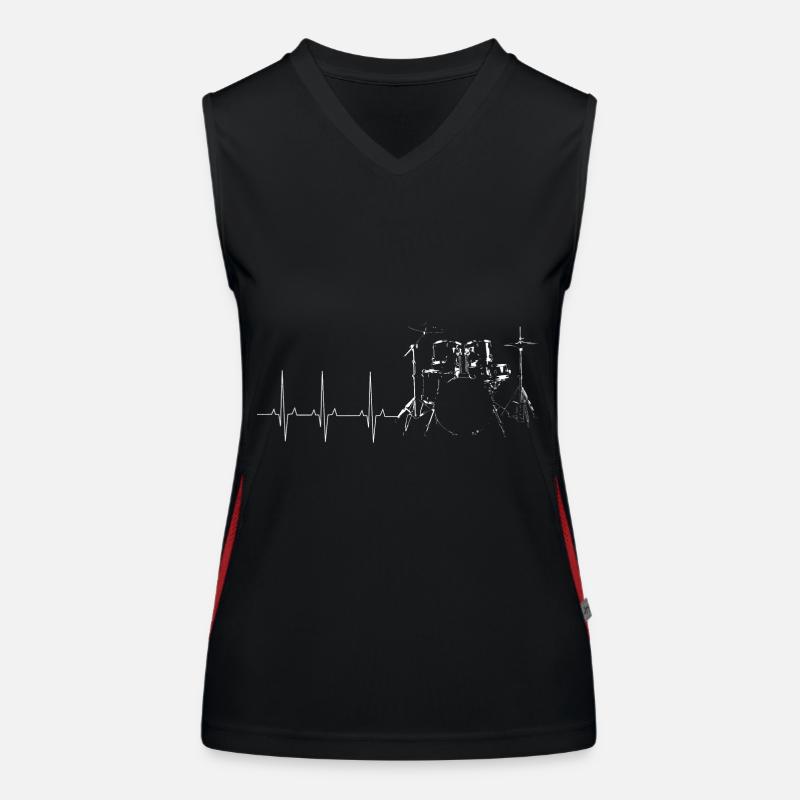 drum Women's Functional Contrast Tank Top