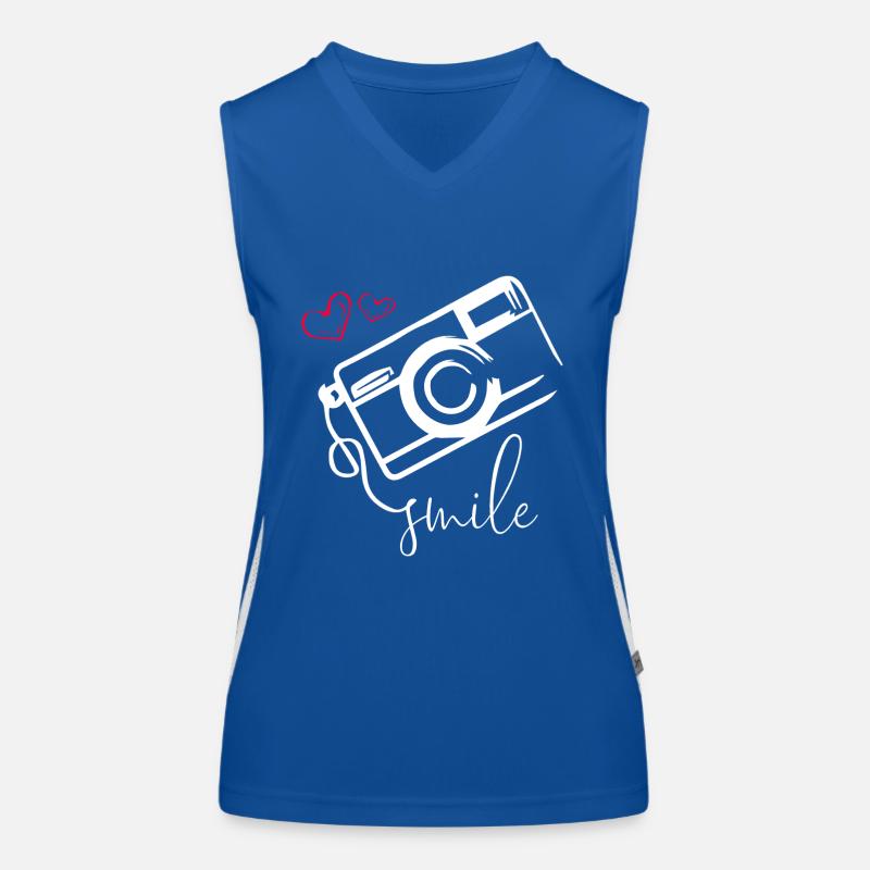 photographer Women's Functional Contrast Tank Top