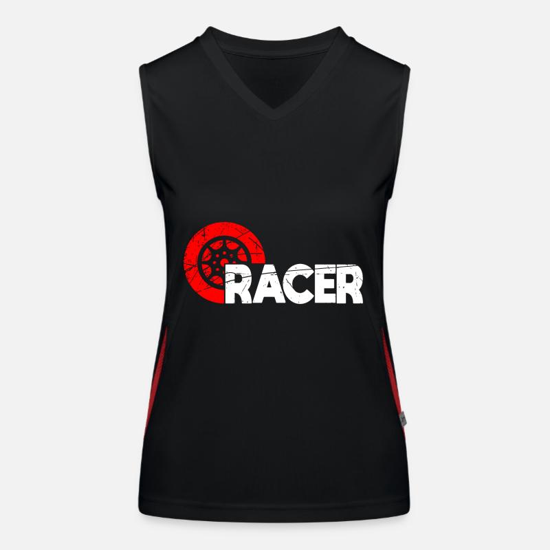 Auto Funktionelles Kontrast-Tank Top für Frauen