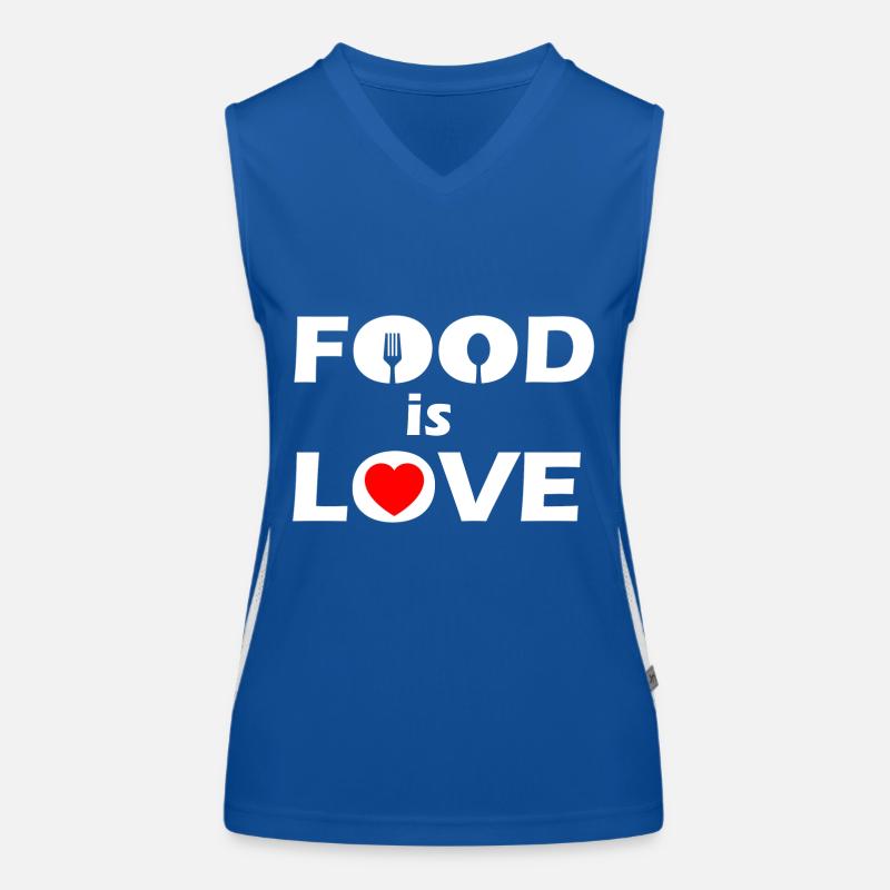 Essen Funktionelles Kontrast-Tank Top für Frauen