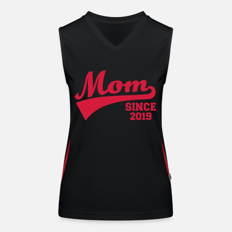 Mutter 2019 Funktionelles Kontrast-Tank Top für Frauen