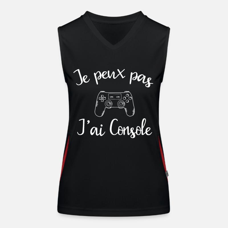 Je Peux Pas J'ai Console Débardeur respirant contrasté Femme