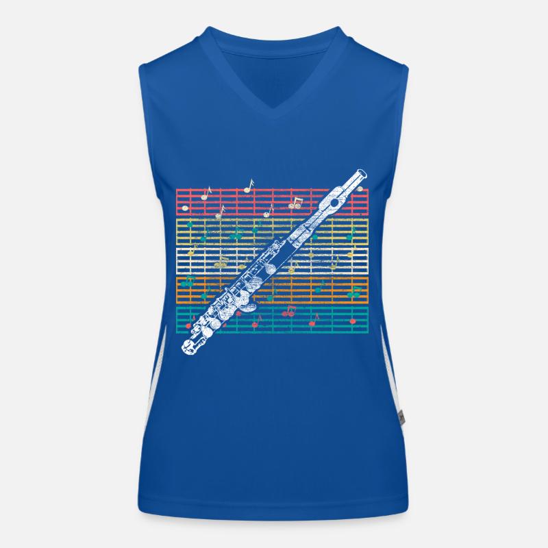 Flute Music Women's Functional Contrast Tank Top