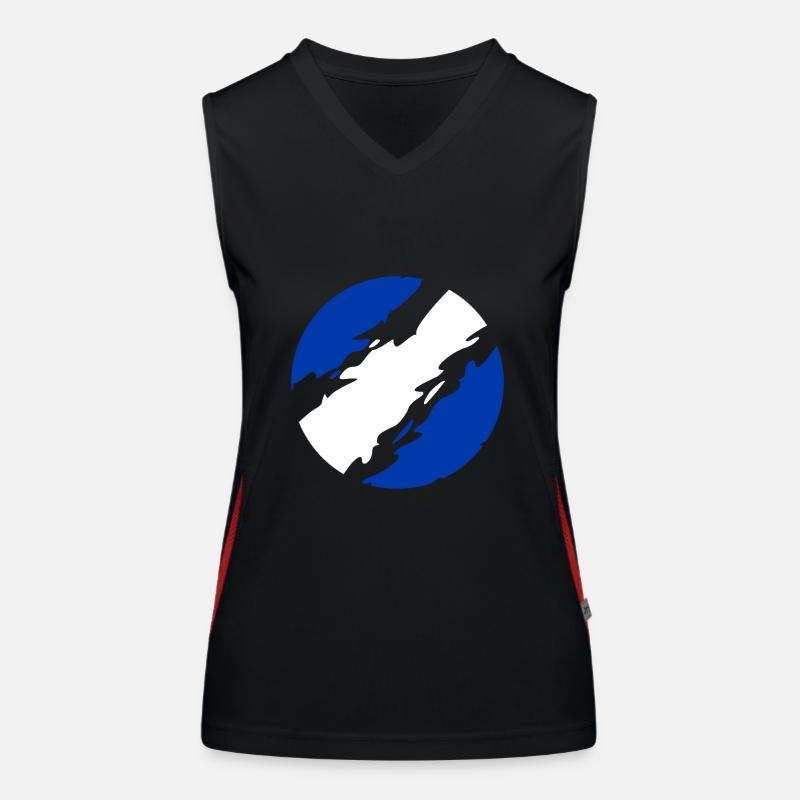 Grèce Débardeur respirant contrasté Femme