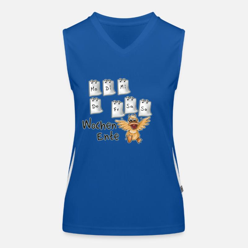 wochenente Funktionelles Kontrast-Tank Top für Frauen