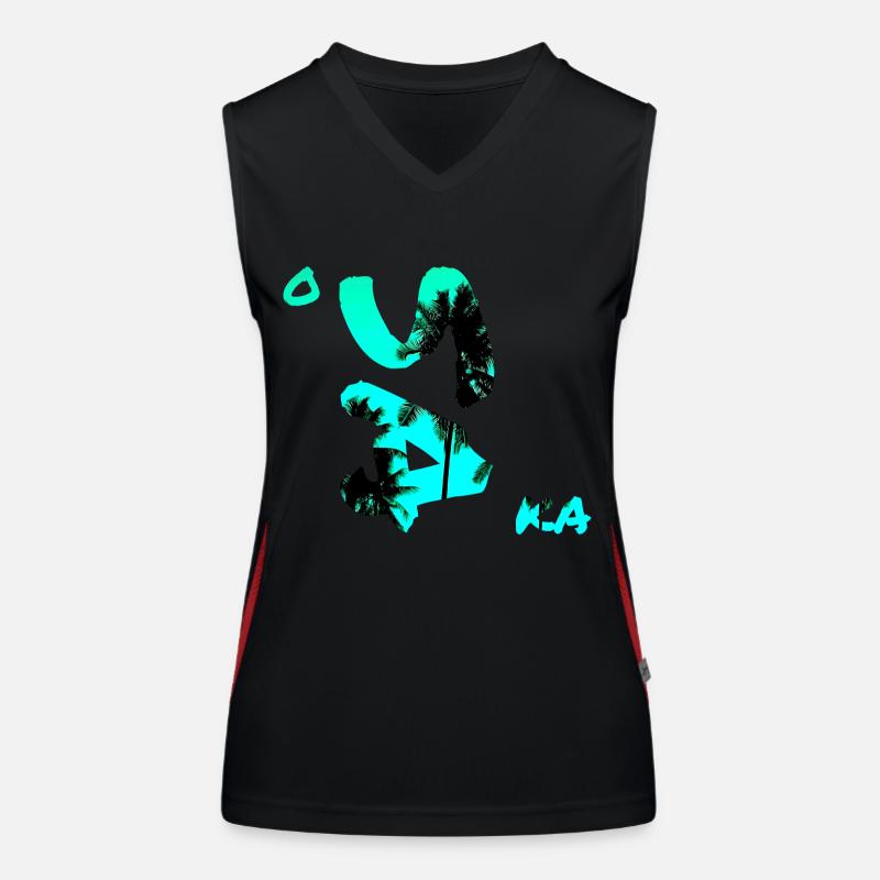 Osaka Funktionelles Kontrast-Tank Top für Frauen