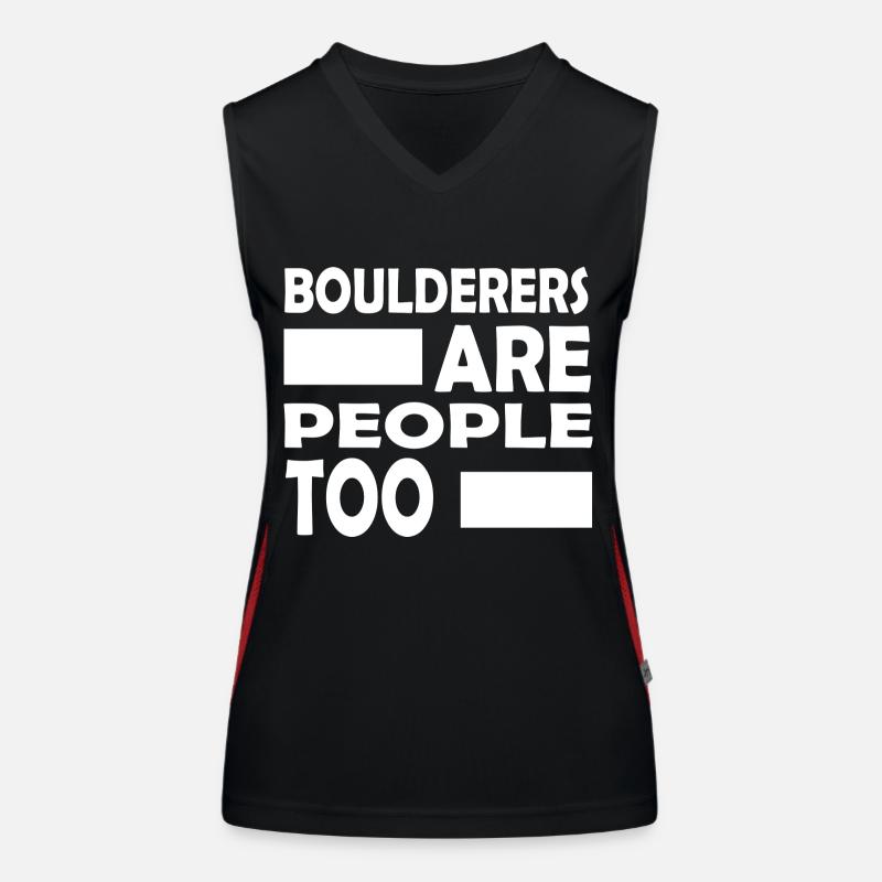 climbing Funktionelles Kontrast-Tank Top für Frauen
