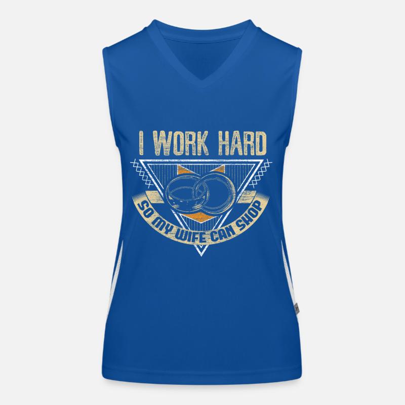 Ehe Hochzeit Geschenk Funktionelles Kontrast-Tank Top für Frauen