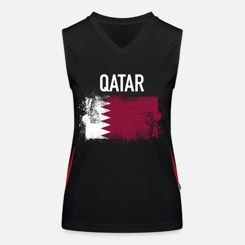 Katar Funktionelles Kontrast-Tank Top für Frauen