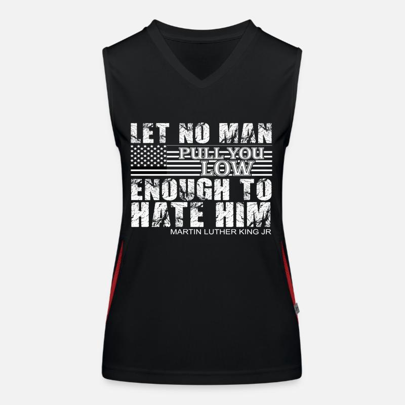 MARTIN LUTHER KING Women's Functional Contrast Tank Top