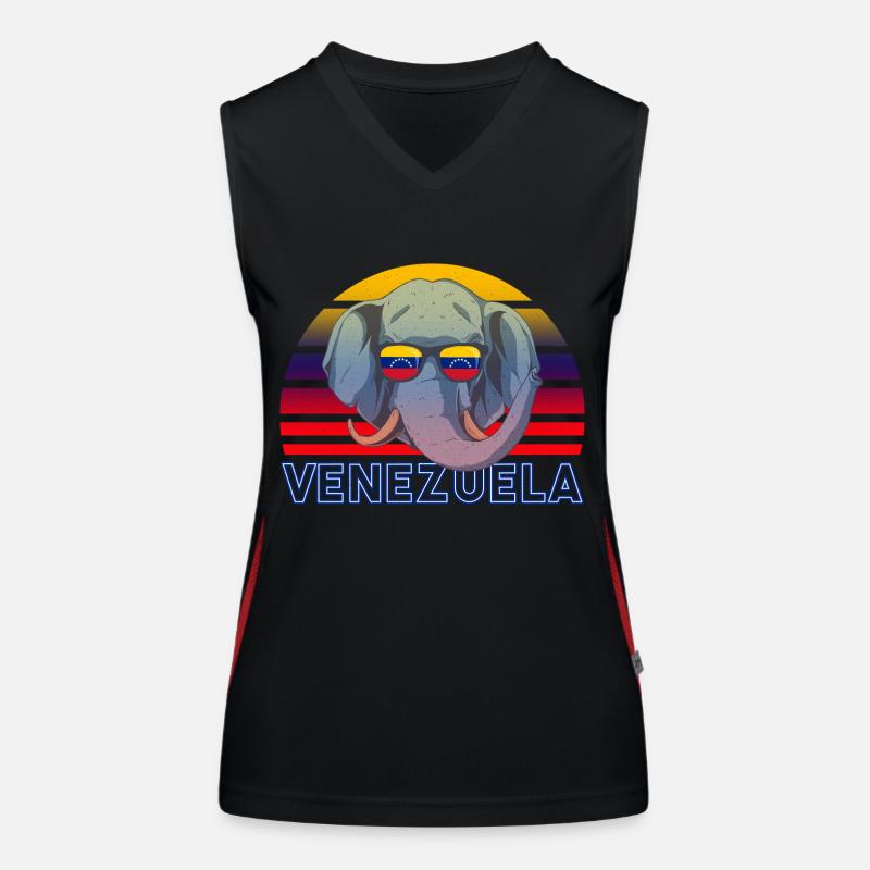Venezuela Funktionelles Kontrast-Tank Top für Frauen