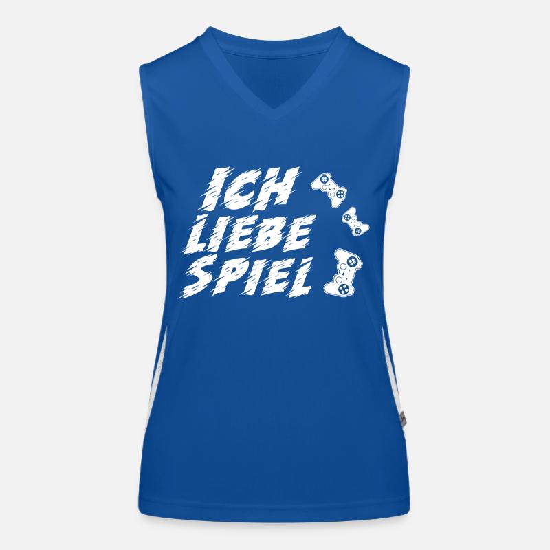 Game Gaming PC Funktionelles Kontrast-Tank Top für Frauen