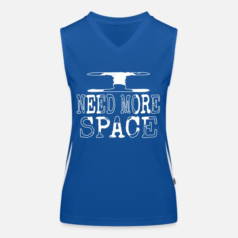 Citation Happy Space Ship Fun Gift Idea Funny Gift Débardeur respirant contrasté Femme