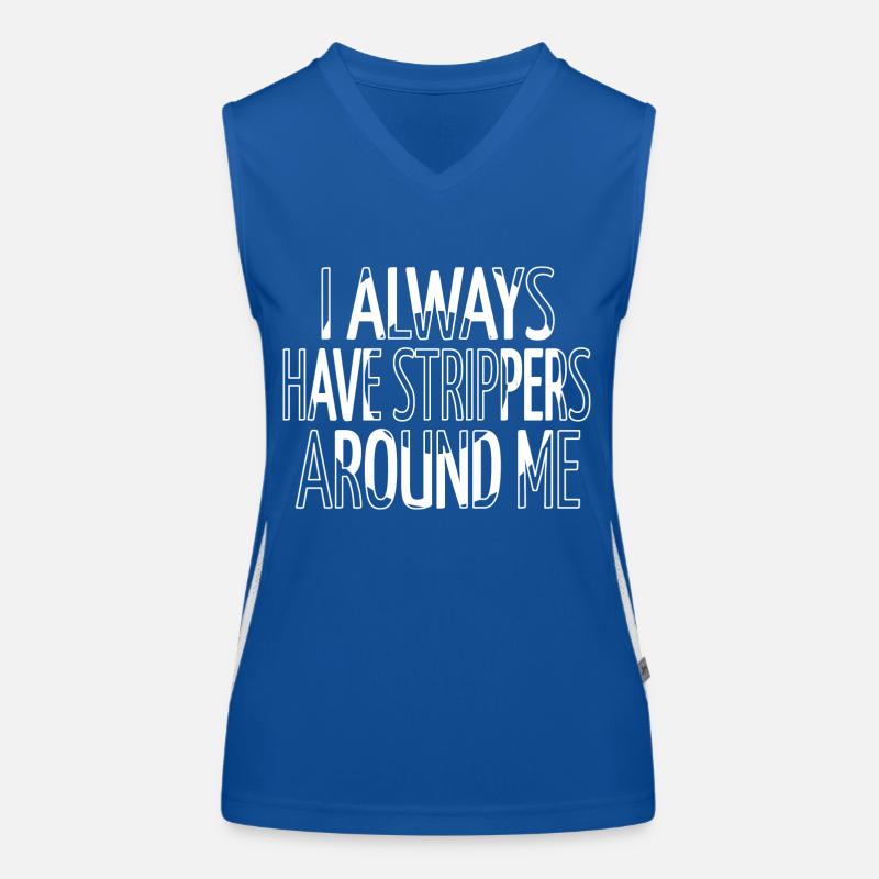 funny sayings devices light bulb fun Women's Functional Contrast Tank Top