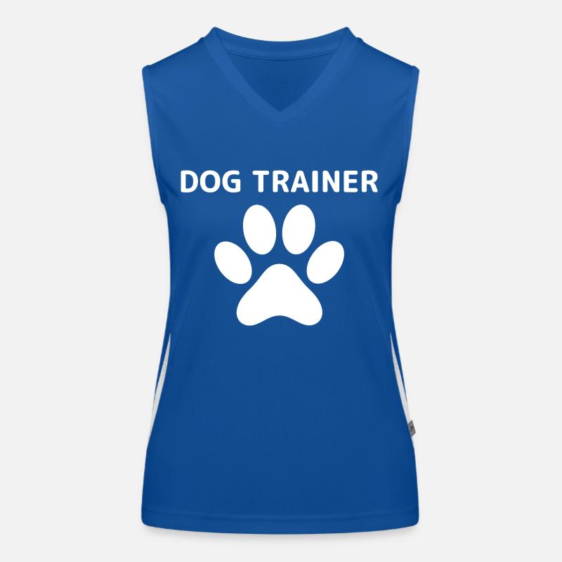 Hund Dog Funktionelles Kontrast-Tank Top für Frauen