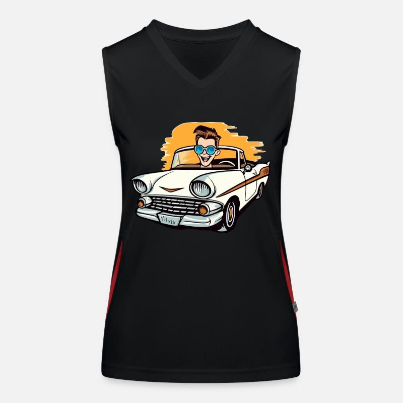 Clément im Cabrio Funktionelles Kontrast-Tank Top für Frauen