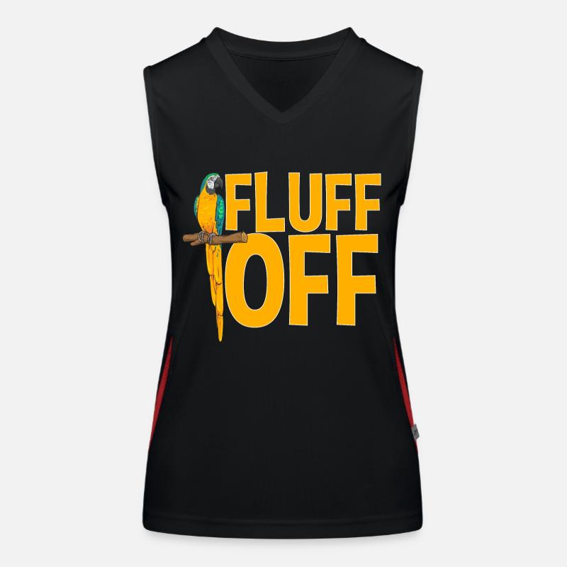 Gelbbrustara Papagei Blue And Yellow Macaw Funktionelles Kontrast-Tank Top für Frauen