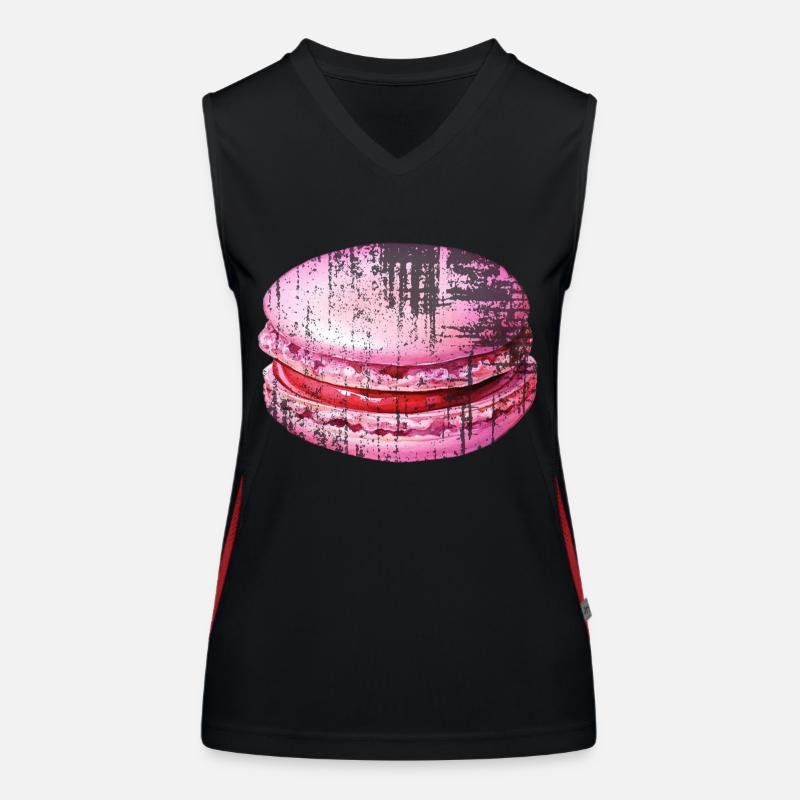 Pink Macaron Women's Functional Contrast Tank Top