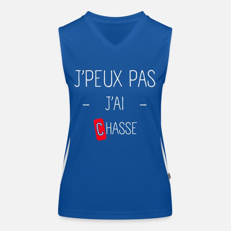 J'peux pas j'ai chasse Débardeur respirant contrasté Femme