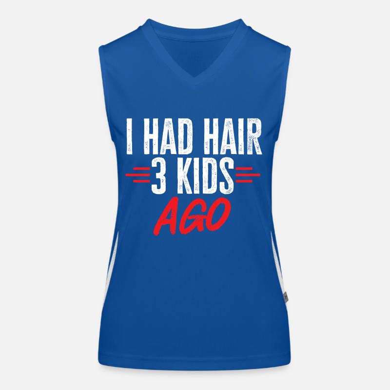 Bald Head Baldness Beard Bald Head Women's Functional Contrast Tank Top