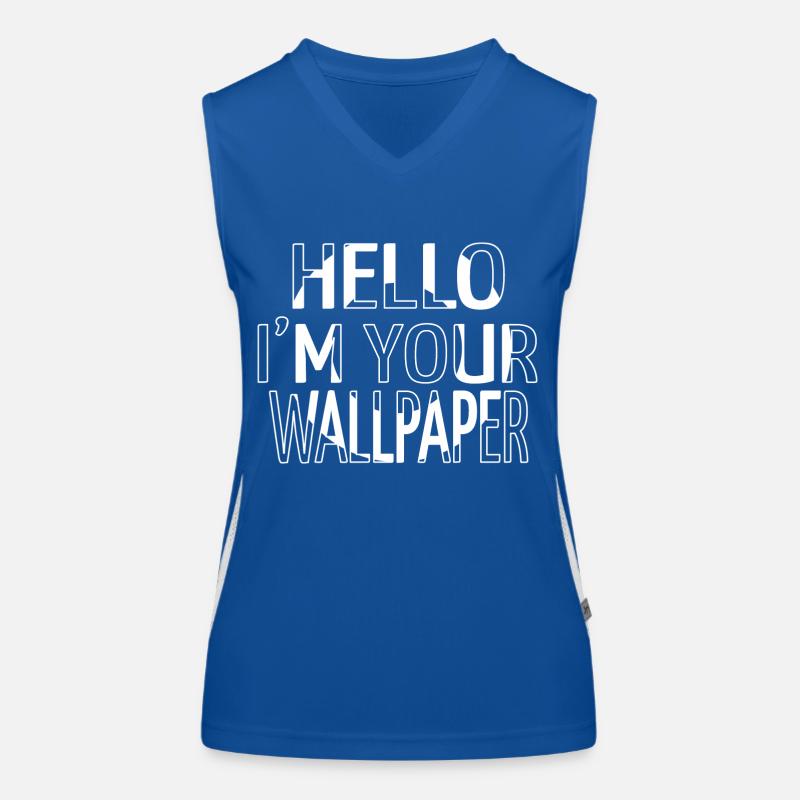 fun anonymous mask programming geek jokes Funktionelles Kontrast-Tank Top für Frauen