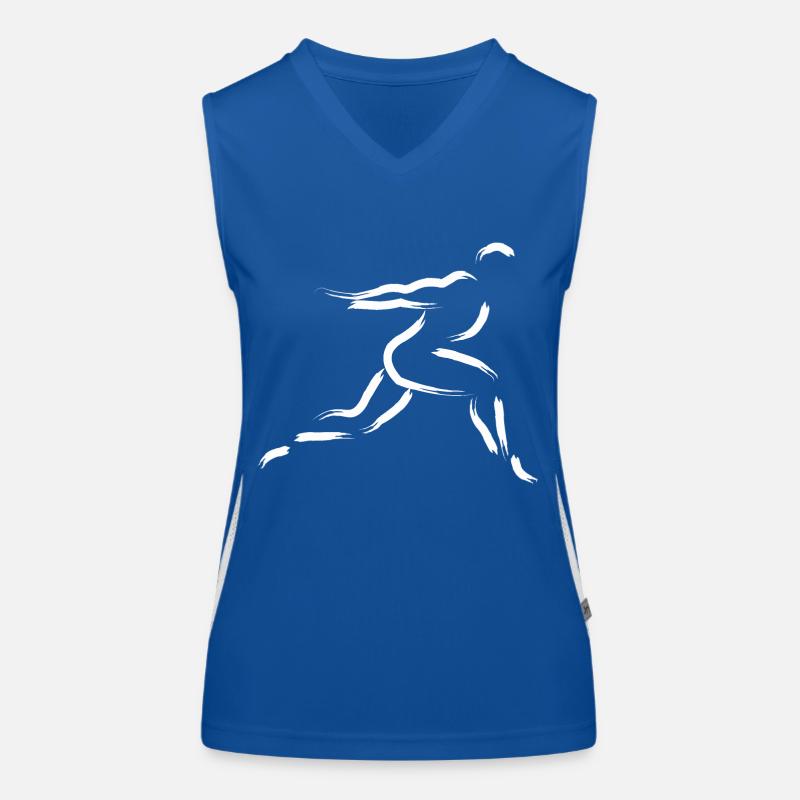 Sprinter Funktionelles Kontrast-Tank Top für Frauen