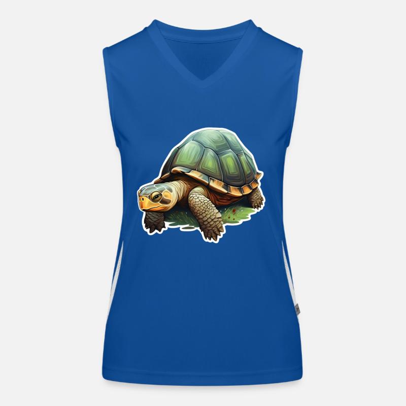 Tortue Débardeur respirant contrasté Femme