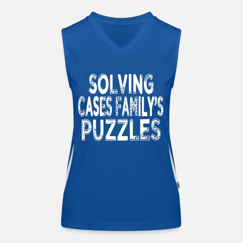 forensic investigation gift idea gift Funktionelles Kontrast-Tank Top für Frauen